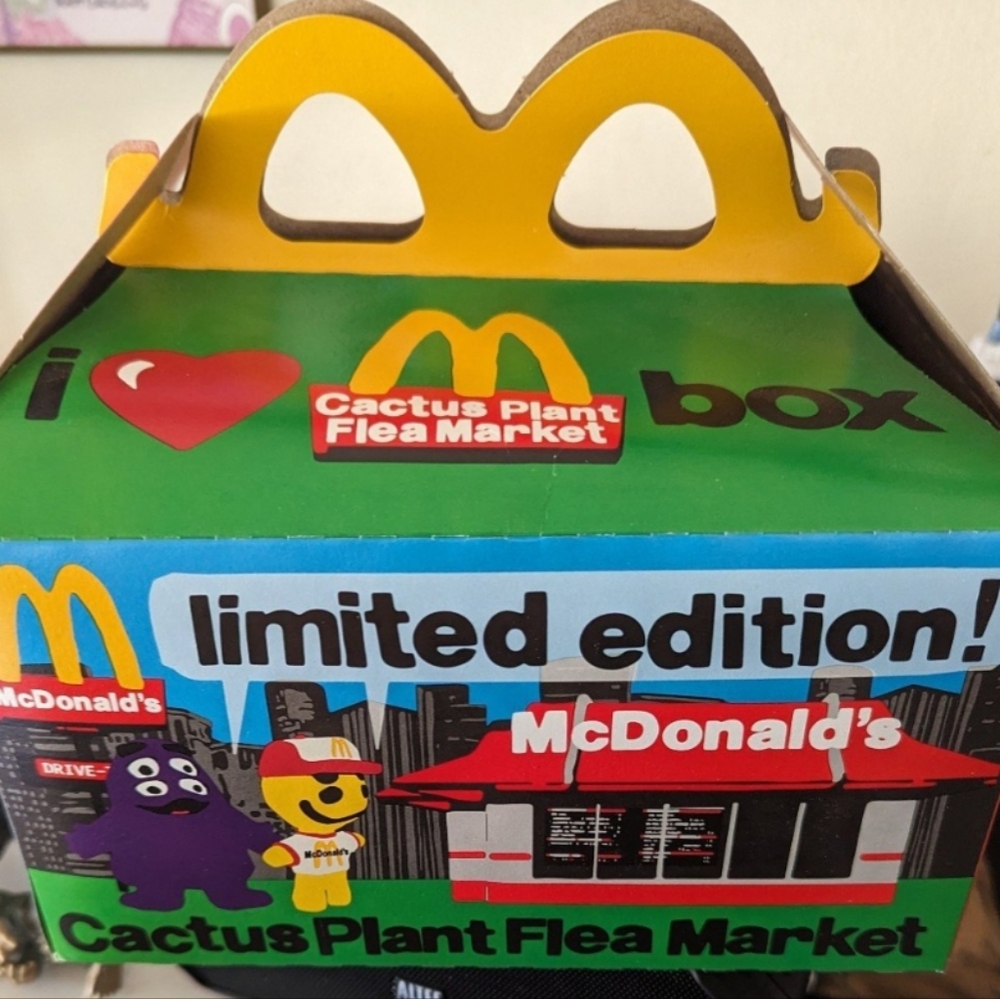 Cactus Plant Flea Market Limited Edition Toy Box - Yellow, Green, Red